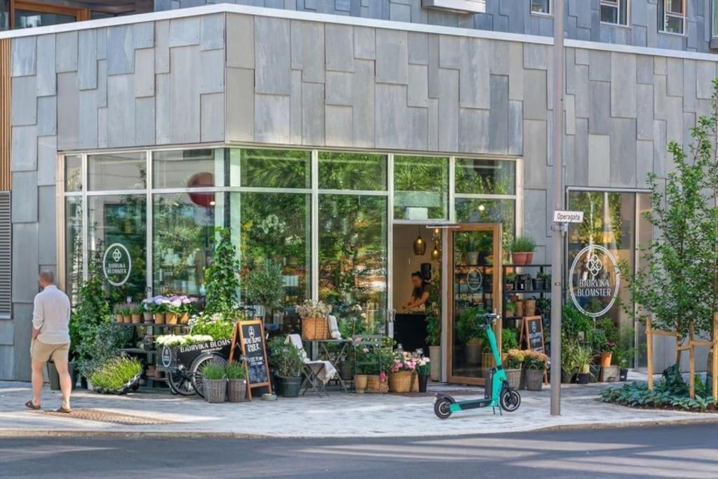 Bjorvika - Chic Apartment In Oslo Center Exterior photo